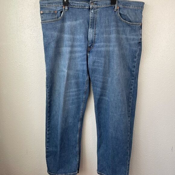 Levi’s 559 Blue Denim Jeans Size 46/32 - Picture 1 of 9